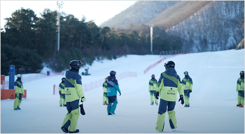 단체 스키캠프 활동사진 4