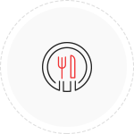 중식 및 휴식 아이콘